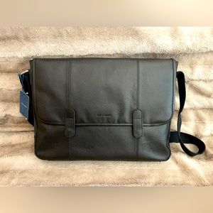 Cole Haan Leather Messenger Bag